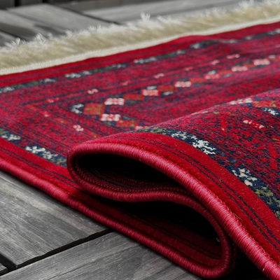 مجموعة سجادة صلاة السدو سجادتي، 5 قطع، سماكة 4 مل، 70×110 سم، P-SD-5-V5 - احمر product image 4