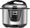 Edison Electric Pressure Pot, Tefal Inner Pot, 1600 watt, 12L, 8 Cooking Functions, VT-1202D - Silver Black product image 1