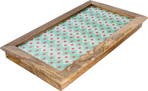 طوفرية تقديم بأرجل خشب السيف غاليري، 53×30×24 سم، مستطيل - متعدد الألوان product image 3