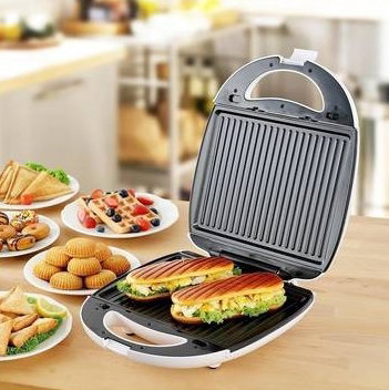 Al Saif Jn1924 7-In-1 Sandwich Maker, 1400W - White product image 8