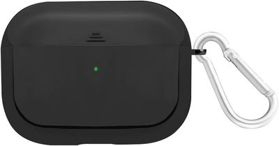 حافظة حماية ايربودز بولي يوريثين بروميت، متوافقة ايربودز برو - اسود product image 1