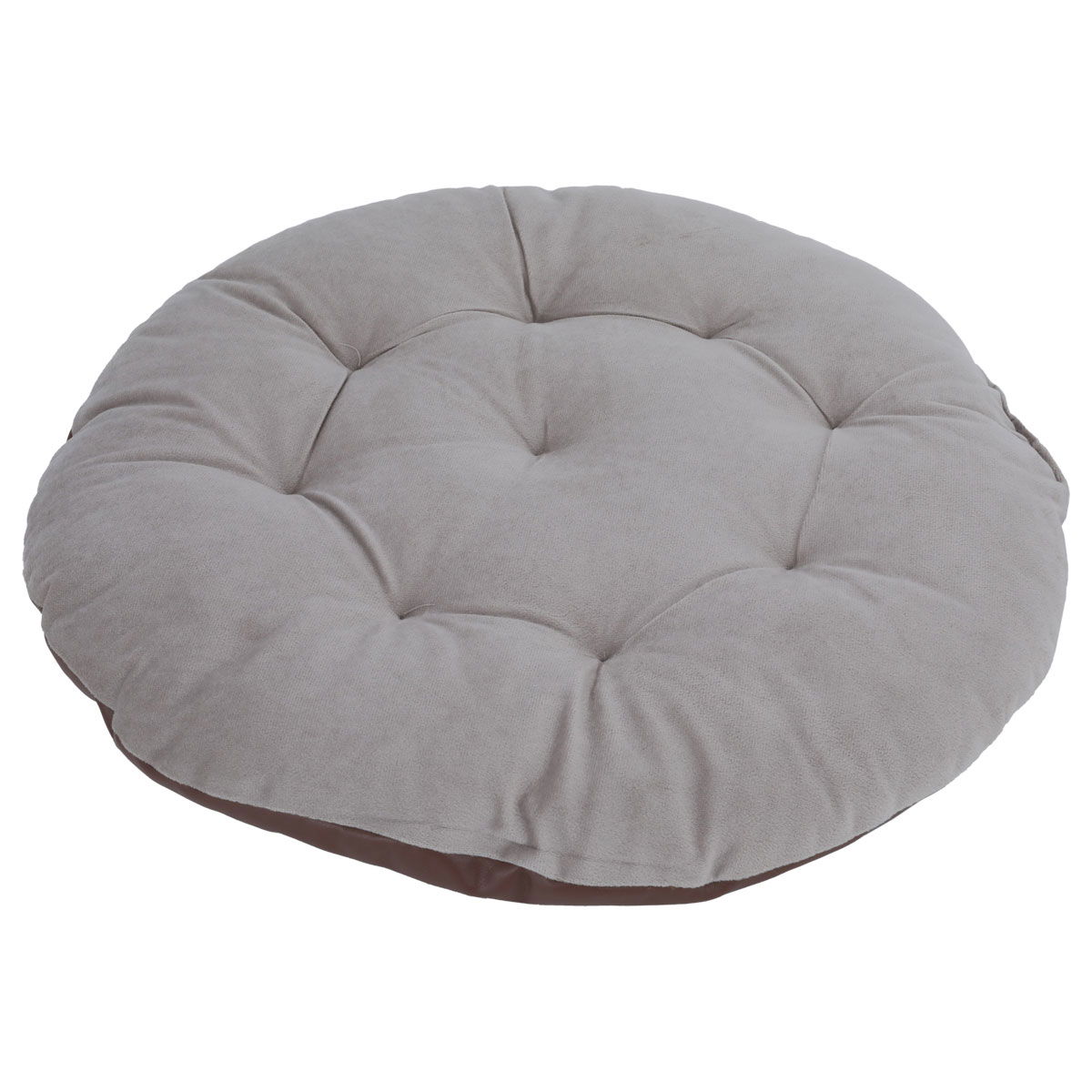 Al Saif Gallery Fiber Pillow, Round - Grey product image 2