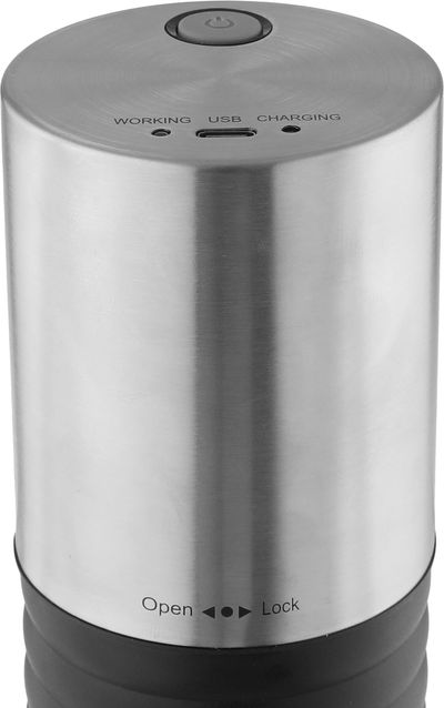 Edison Glass Coffee Grinder, 6.46 Watt, 175 ml, MG731D1 - Silver product image 3