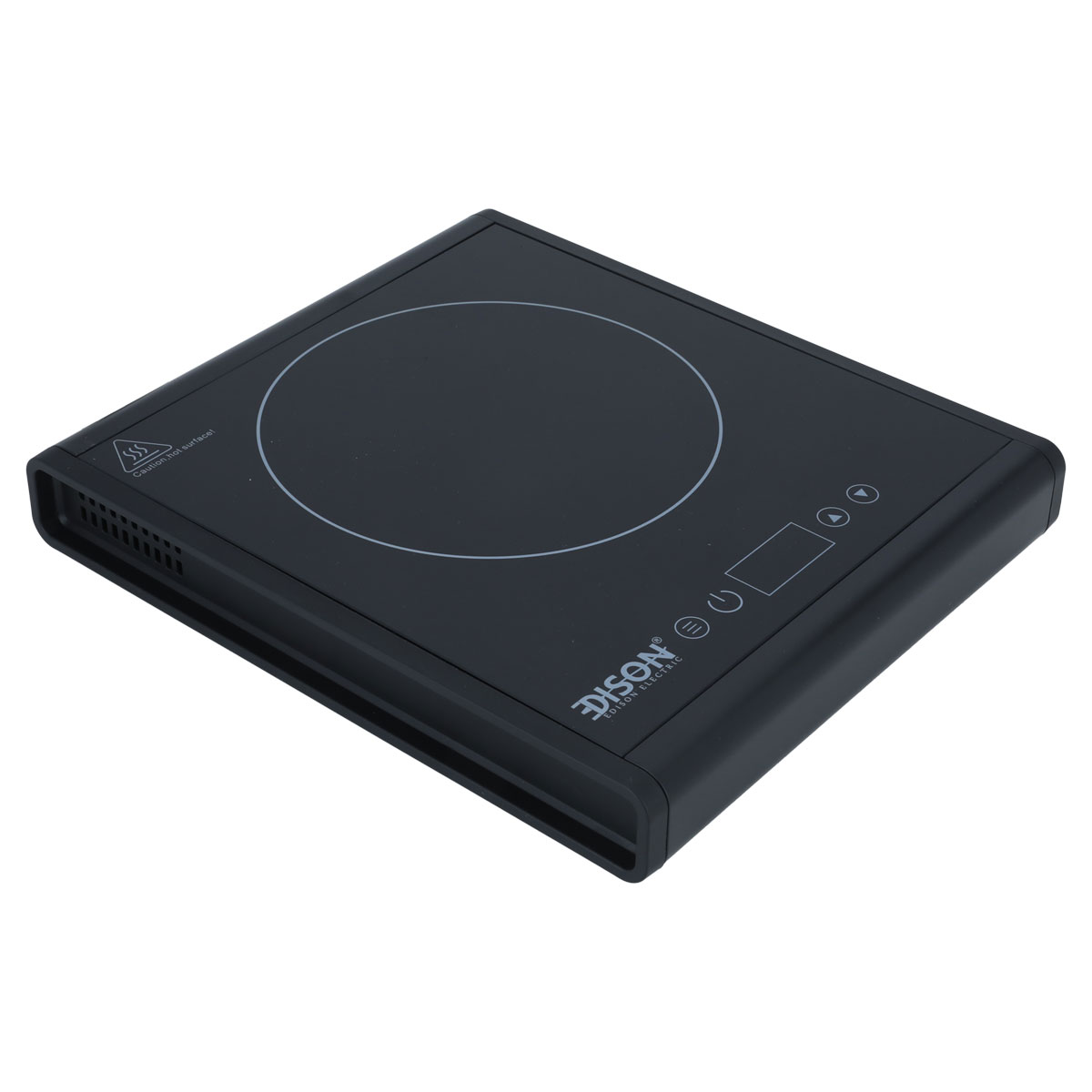 Edison Single Ceramic Hob, 2000 Watts, 27 x 31 x 5 cm, ES-05 - Black product image 2