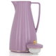 Al Saif Flora 11 Thermos, 1.2 liters, thermal glass inner shell, plastic outer shell - light purple product image 3