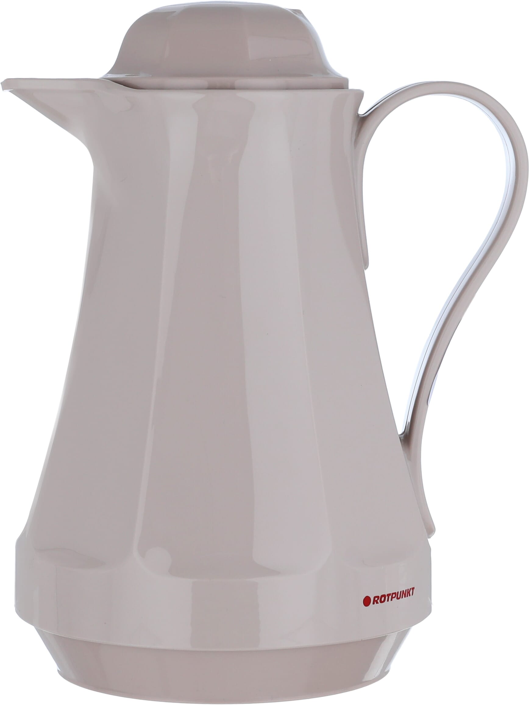 Rotpont thermos, 1 liter, glass inner container, plastic outer shell - beige product image 1