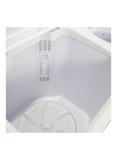 غسالة نصف اوتوماتيك دانسات، 8.5 كجم، حوضين، تحميل علوي، DWT1221LW - ابيض product image 2