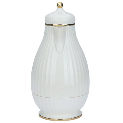 Elegance Savannah Thermos, 0.6L, Glass Inner Carrier, Plastic Outer Body - Beige product image 3