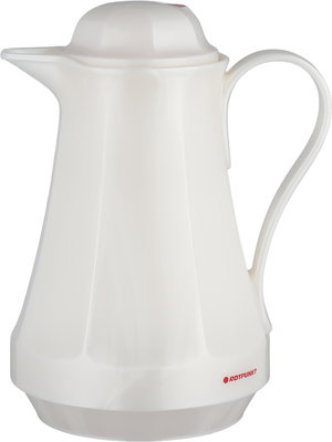 Rotpunkt 430 Thermos, 1 Liter, Glass Inner Container, Plastic Outer Body - Glossy White product image