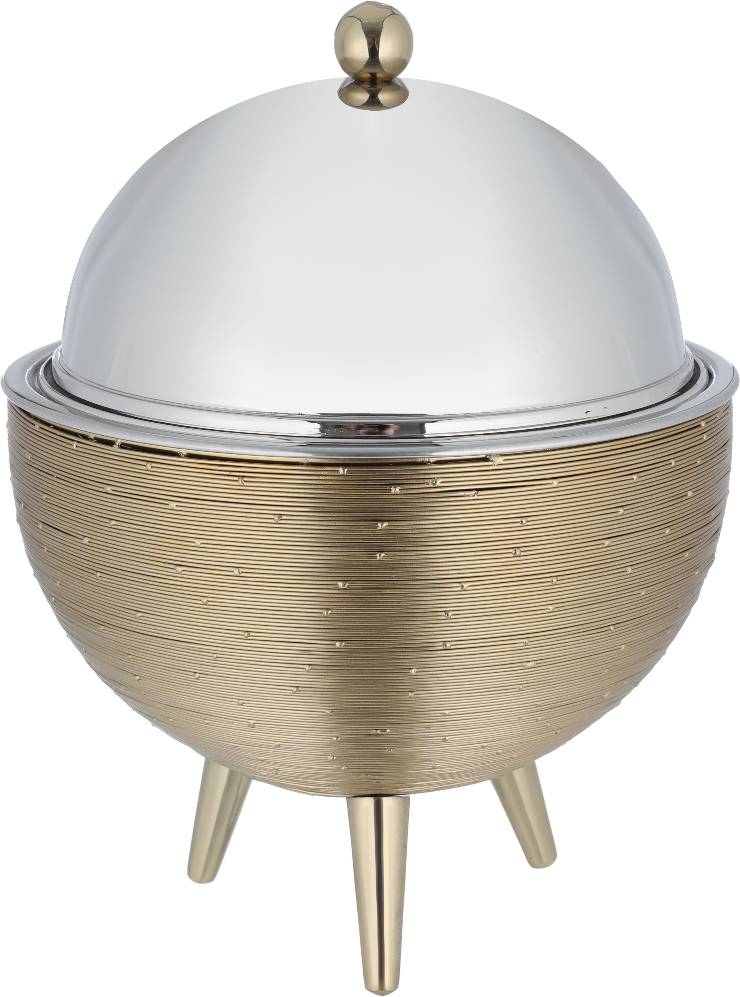 Alsaif gallery Steel Serving Dish, 2 L - Gold product image