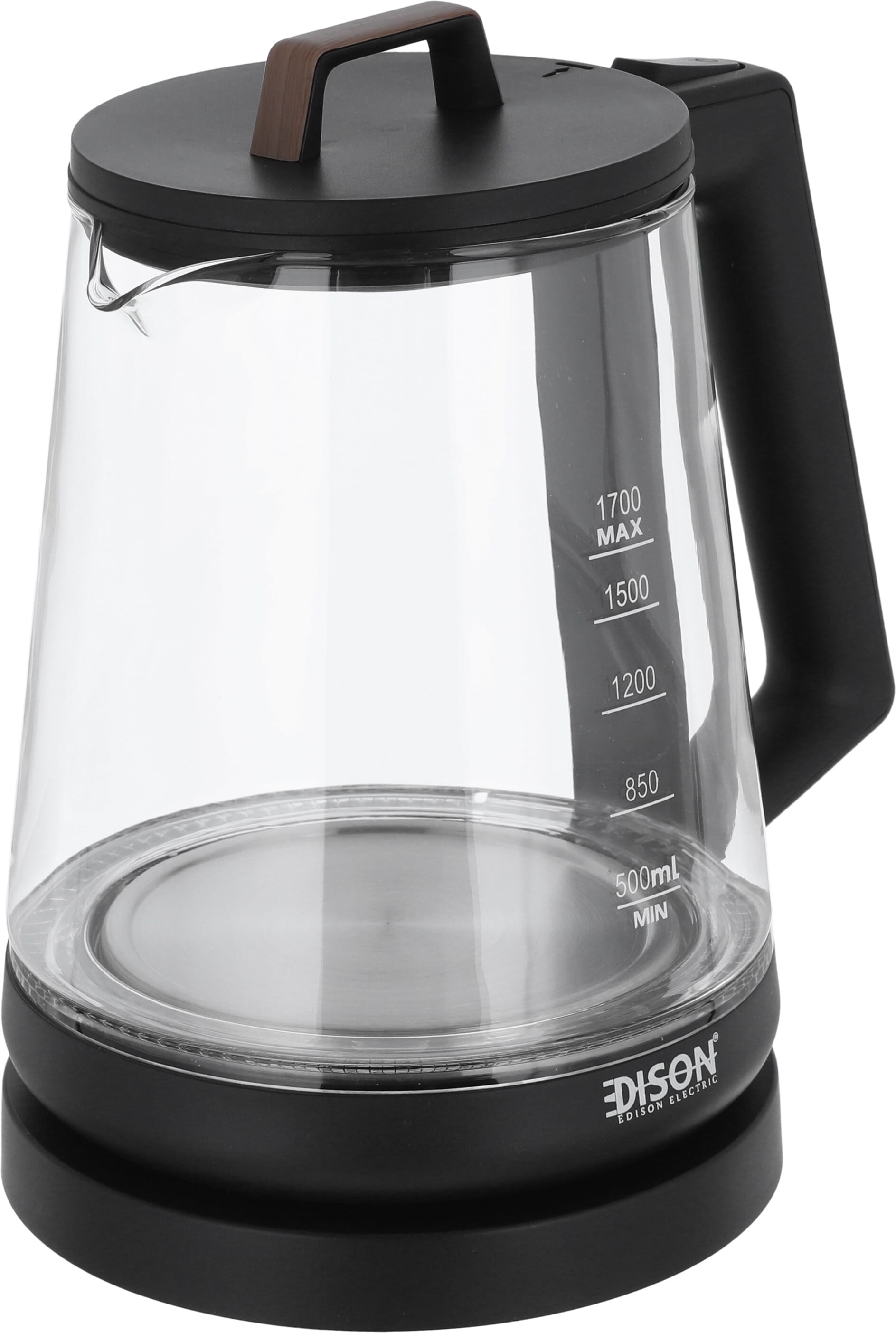 Edison Kettle, 1.7L, 2150W - Wooden Black product image 2