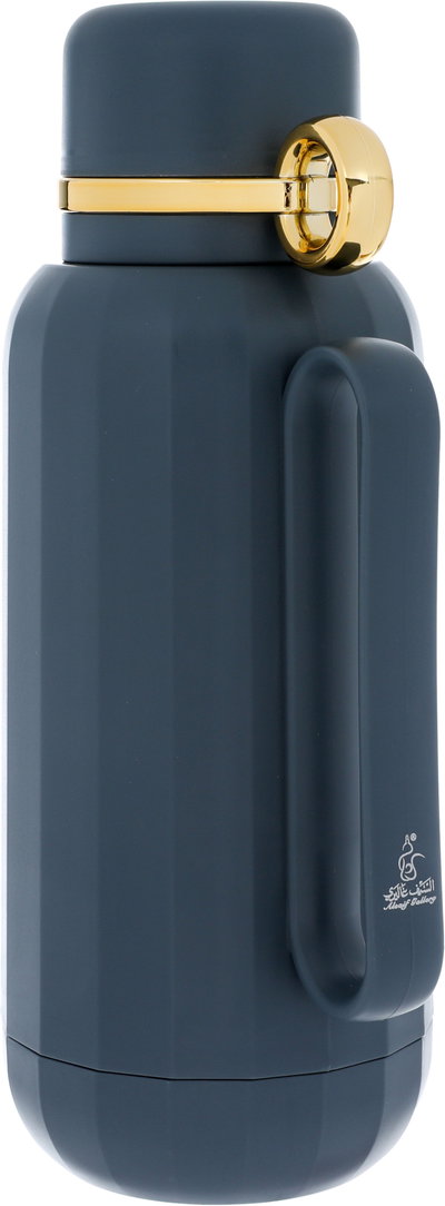Timeless Rahal Thermos, 1 liter, thermal glass inner container, plastic outer shell - dark blue product image 5