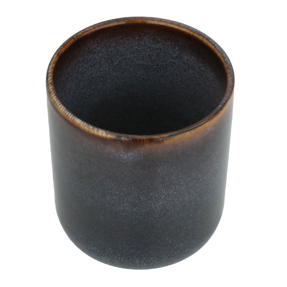 مج سيراميك السيف غاليري، 250 مل، دائري، وسط - بني / أسود product image 2