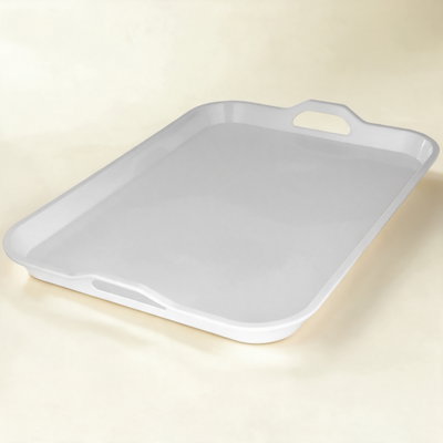 طوفرية تقديم ميلامين الصحاح، 58x42 سم - ابيض product image 1