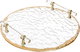 Al Saif Gallery Glass Serving Tray, 30x30x4 cm - Clear product image 2