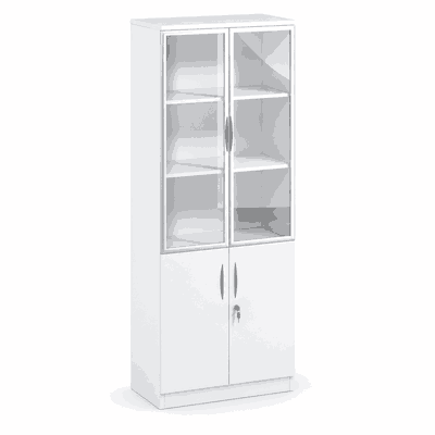 دولاب ملفات خشب، 200×80×40 سم - ابيض product image 2