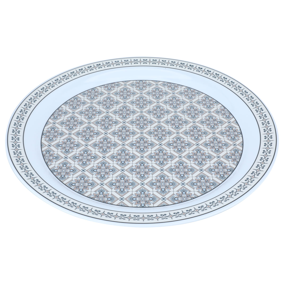 Al Saif Gallery Melamine Round Plate, 50 x 50 cm - Multi Color product image