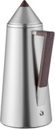 Al Saif Gallery Dana Thermos Set, 2 Pieces, 0.7/1 Liter, Glass Inner Material, Wooden Handle, Press Lid - Silver product image 4