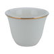 Al Saif Gallery porcelain coffee cups, gilded, 12 pieces - white product image 2
