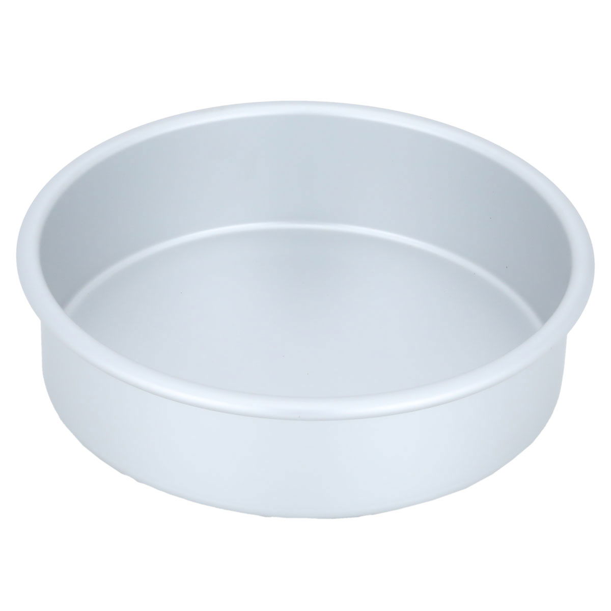Bake Chef Aluminum Cake Pan, 7 x 2 Inch, Round - Silver product image 2