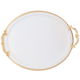 طوفرية تقديم استيل السيف غاليري، 49×33×1.5 سم - كريمي product image 1