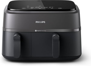 Philips NA350/09 Series 3000 Air Fryer, 2750W, 9L, 8 Settings - Black product image