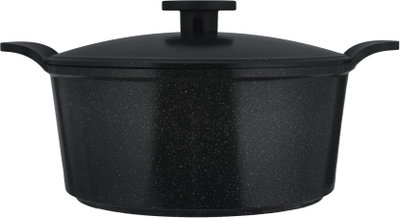 طقم قدور اكستريما جرانيت نيو فلام، 10 قطعة، مسكات يد إضافية - اسود product image 4