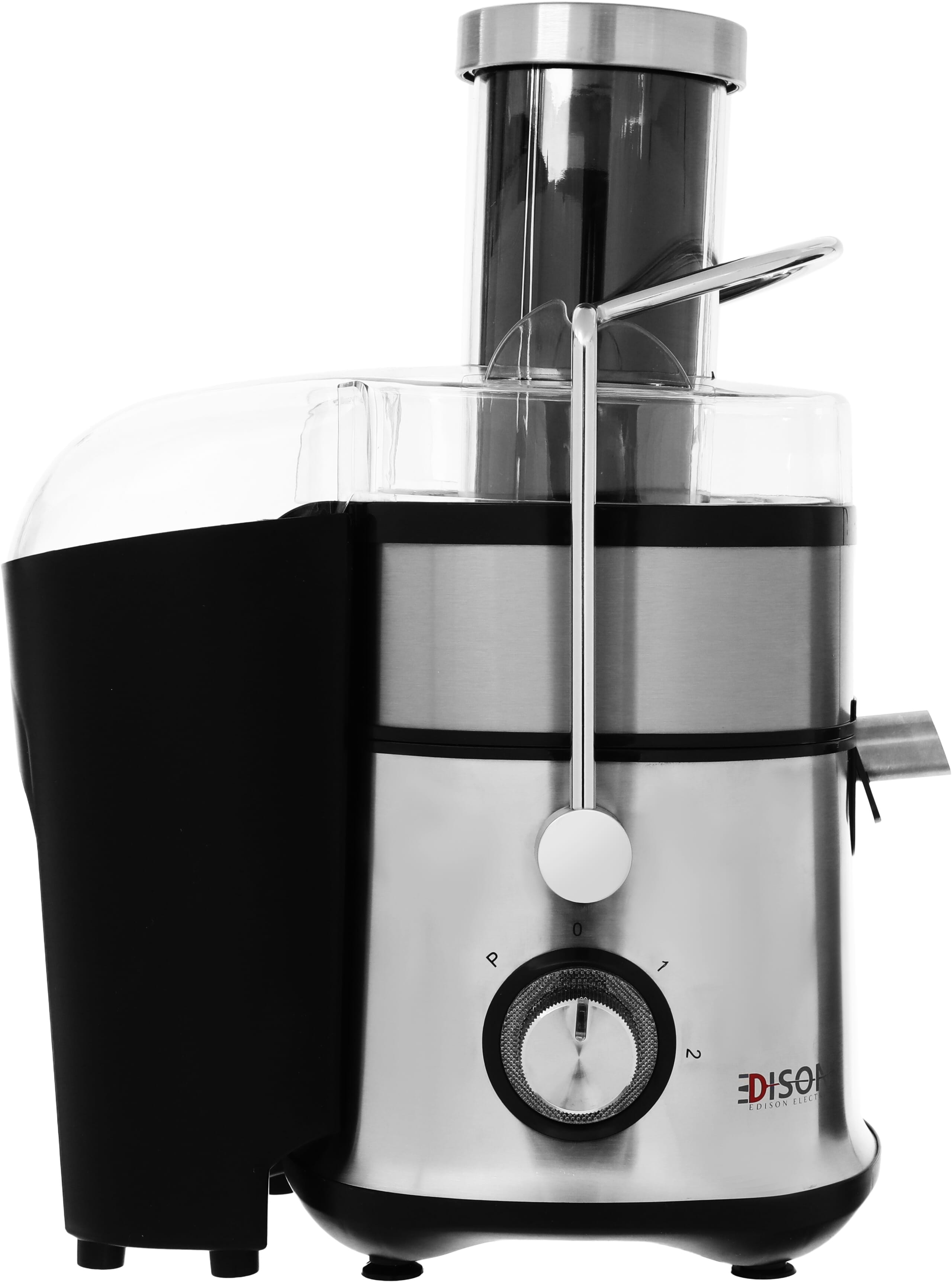 عصارة فواكه 4×1 إديسون، 800 واط، 1 لتر، 2 سرعة - اسود فضي product image 7