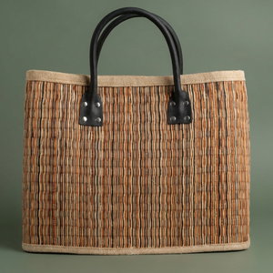 Al Saif Gallery wicker thermos bag, 40 x 30 cm - multi-colored product image