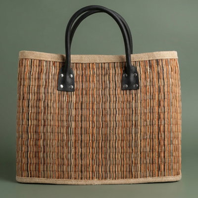 Al Saif Gallery wicker thermos bag, 40 x 30 cm - multi-colored product image 1