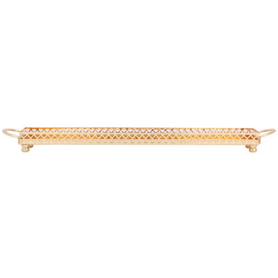 Al Saif Gallery Tofaria Estelle Presentation, 53X7X3 Cm - Gold product image 1
