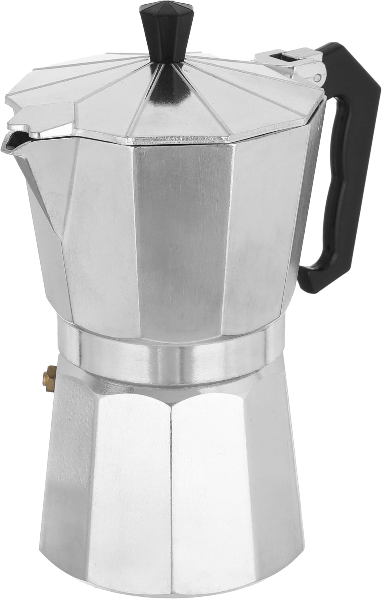 صانعة قهوة اسبريسو ألمونيوم السيف غاليري، 12 كوب، 1200 مللي - فضي product image 2