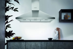 Ariston AHPN9.7FLMX/1 Built-in Cooker Hood, 112 x 90 x 50.9 cm, 3 Speeds - Silver product image 2