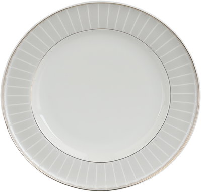 طقم سفرة بورسلان السيف غاليري، 86 قطعة، رسومات خطية - أبيض ذهبي product image 17