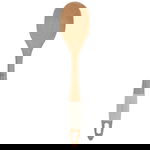 ملعقة خدمة خشب السيف غاليري، بيد سيلكون - بني product image 2