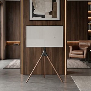 حامل ارضي للتلفزيون خشب MDF، 140×88×25 سم - أسود product image