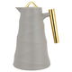 Bamboo Glory Thermos, 1 liter, glass inner container, plastic outer shell - golden grey product image 1