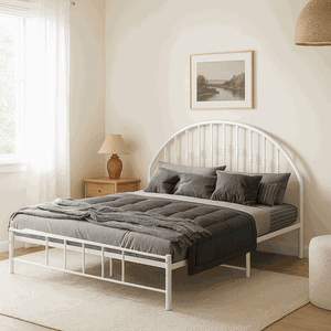 سرير حديد، 40×180×200 سم - أبيض product image 2