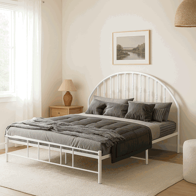 سرير حديد، 40×180×200 سم - أبيض product image 2