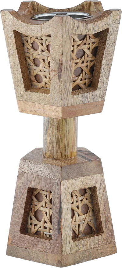 مبخرة خشب السيف غاليري، 9×9×17.5 سم - خشبي product image 2