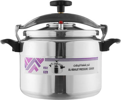 قدر ضغط المونيوم الرحلات،5 لتر - فضي product image 1