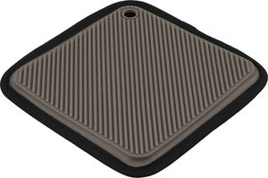 مساكة سيليكون السيف غاليري، مربع، 18x18 سم - اسود كابتشينو product image