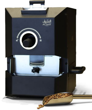 Al Saif Professional Coffee Roaster, 1000 Watts, 500g, 3 Roasting Modes - Black product image