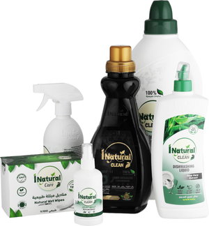 iNatural Natural Cleaning Set, 6 Pieces - White product image