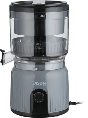 Edison FE002B-B Electric Citrus Juicer, 90W, 400ml, Single Speed - Grey Black product image