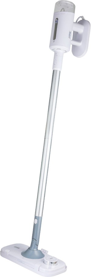 مكنسة وممسحة عمودية ويننج ستار، 65x35.1x11.6 سم، 400 مل، 1500 واط، تعمل بالبخار، ملحقات متعددة، QXJ-1621 - أبيض product image
