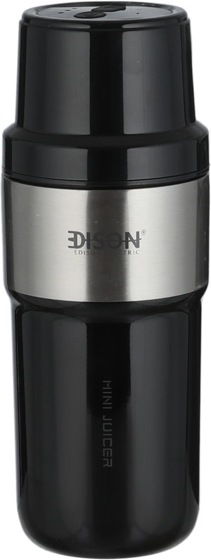 Edison Fit Mate GC-ZK37B Stainless Steel Blender, 80W, 400ml, 1300mAh Battery, 1 Speed - Silver White product image