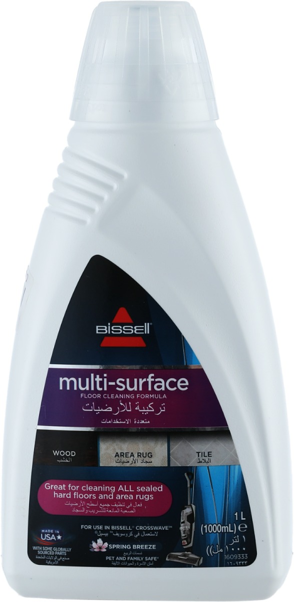 BISSELL Surface Cleaning Solution, 1 Liter, Spring Breeze Scent - Blue product image