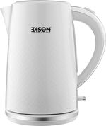 Edison Electric Kettle, 1850-2200 Watts, 1.7 Liters, KE01316-CB - White product image 1