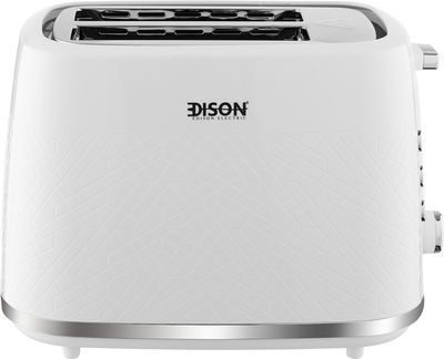 Edison Toaster, 800 Watt, 2 Slices, TA01320-GS- White product image 1